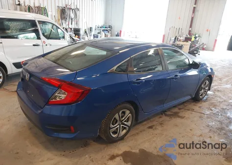 2016 Honda Civic Lx from USA, damaged, VIN 19XFC2F50GE010870